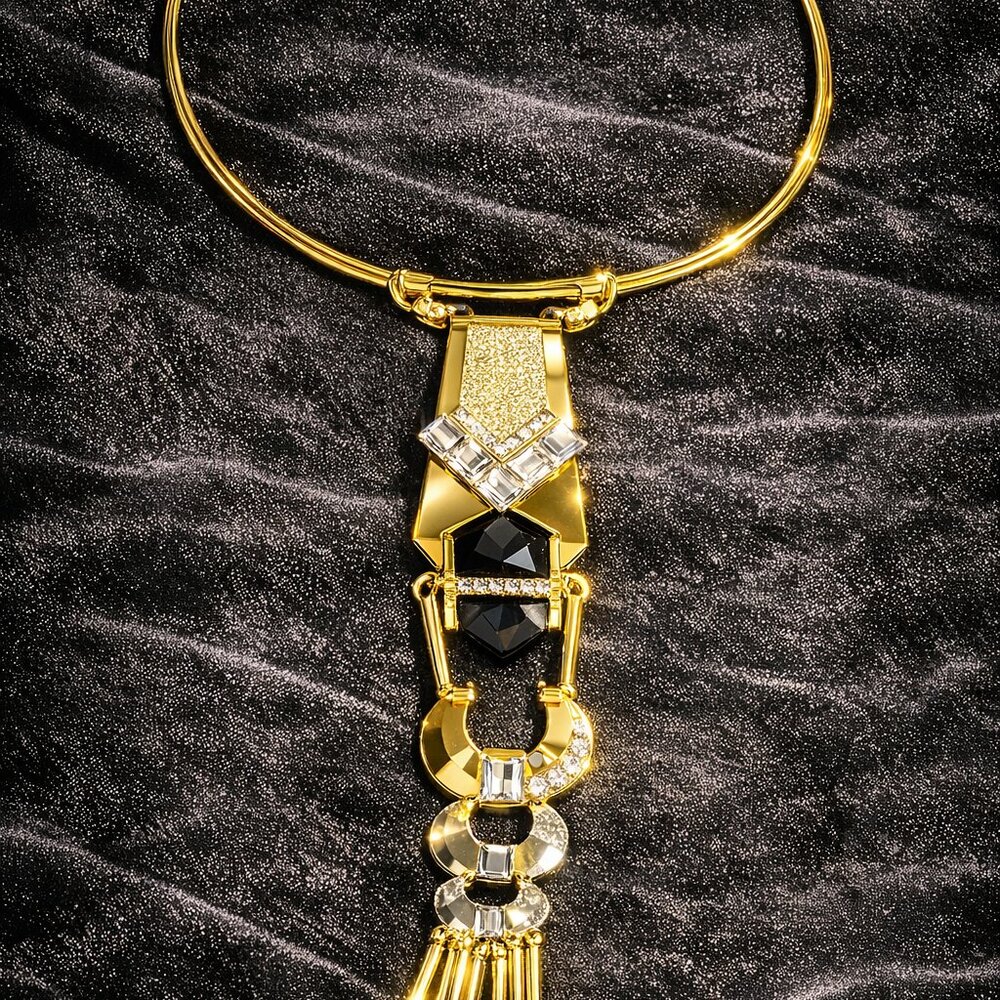 Large Jewelry Collection Statement Necklaces Brac… - image 4